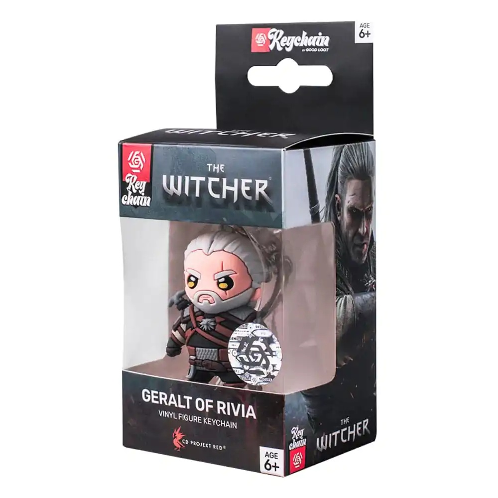 The Witcher III: Wild Hunt Vinyl Kľúčenka Geralt of Rivia produktová fotografia