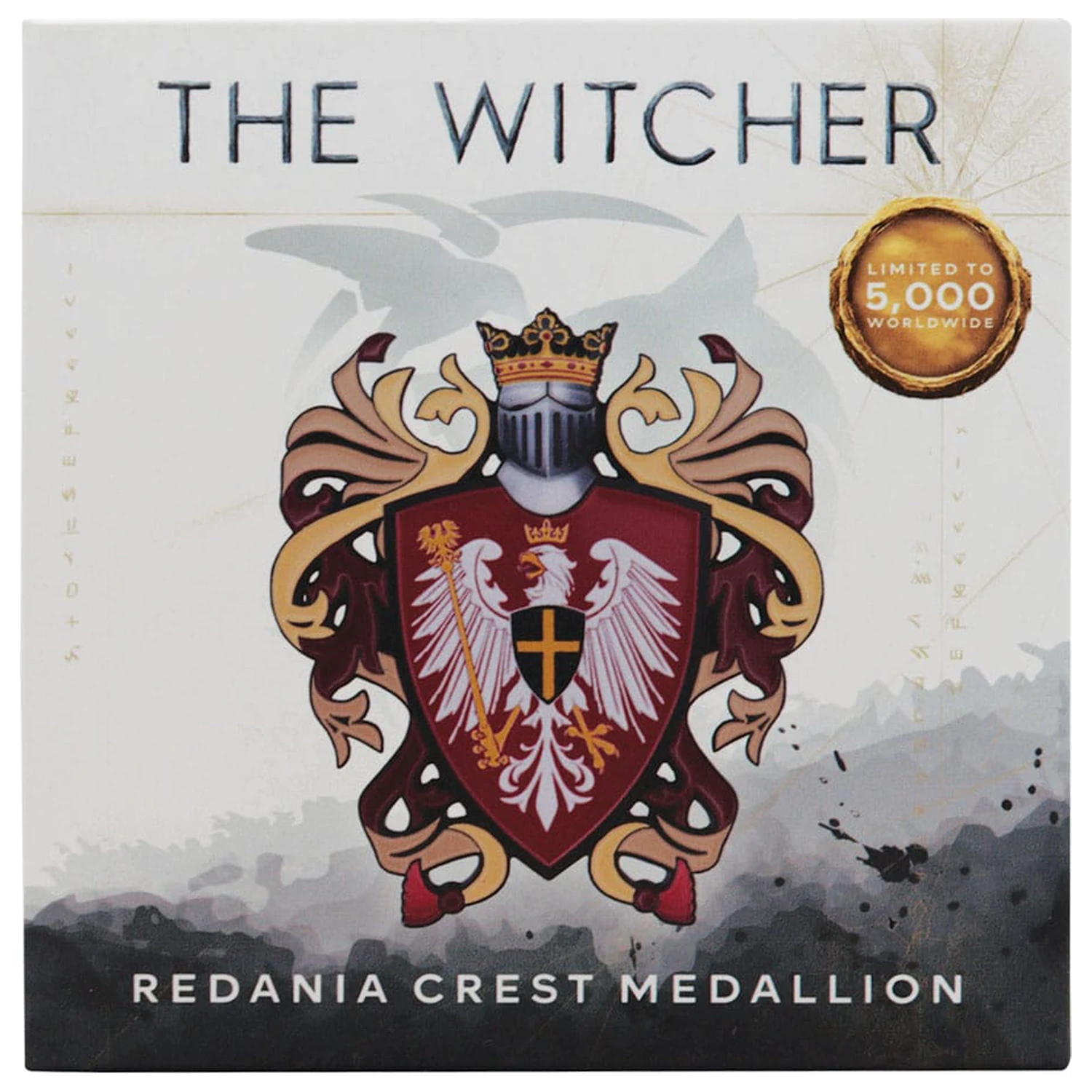 The Witcher Medallion Redania Crest Limitovaná Edícia produktová fotografia