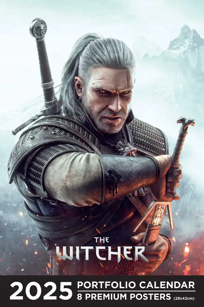 The Witcher Portfólio Kalendár 2025 *English Version* produktová fotografia