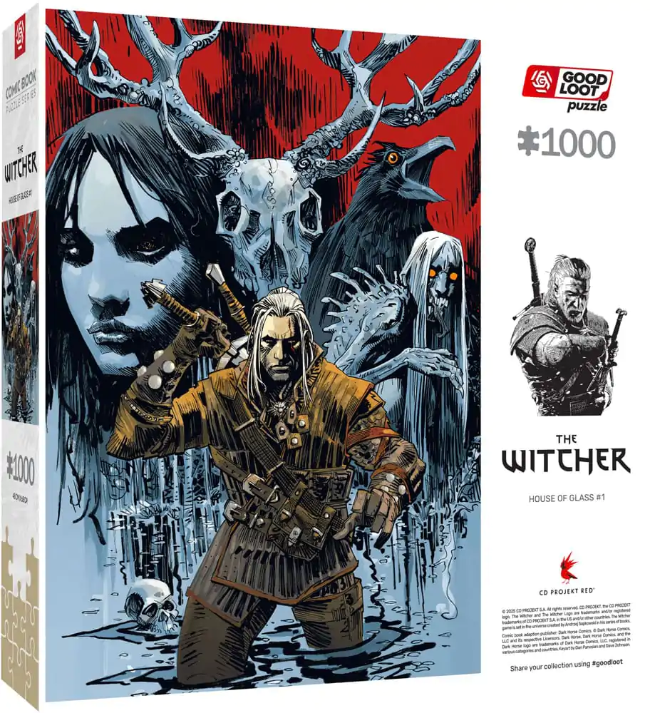 The Witcher Puzzle House of Glass (1000 kusov) produktová fotografia