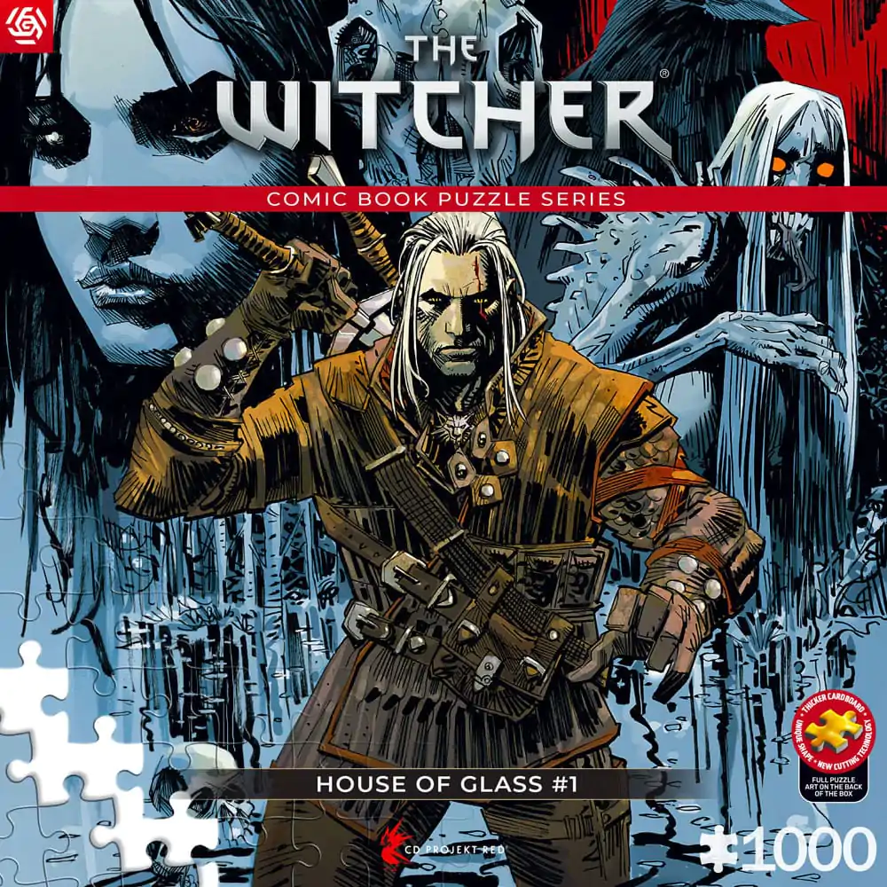 The Witcher Puzzle House of Glass (1000 kusov) produktová fotografia