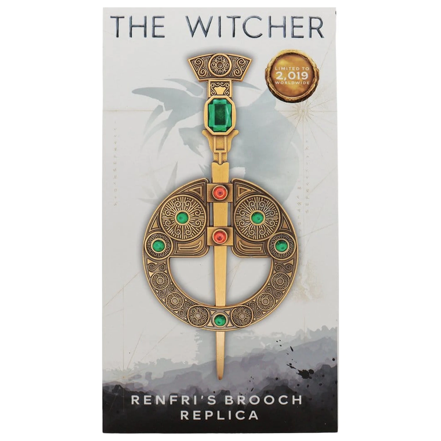 The Witcher Replika 1/1 Renfriina brošňa produktová fotografia