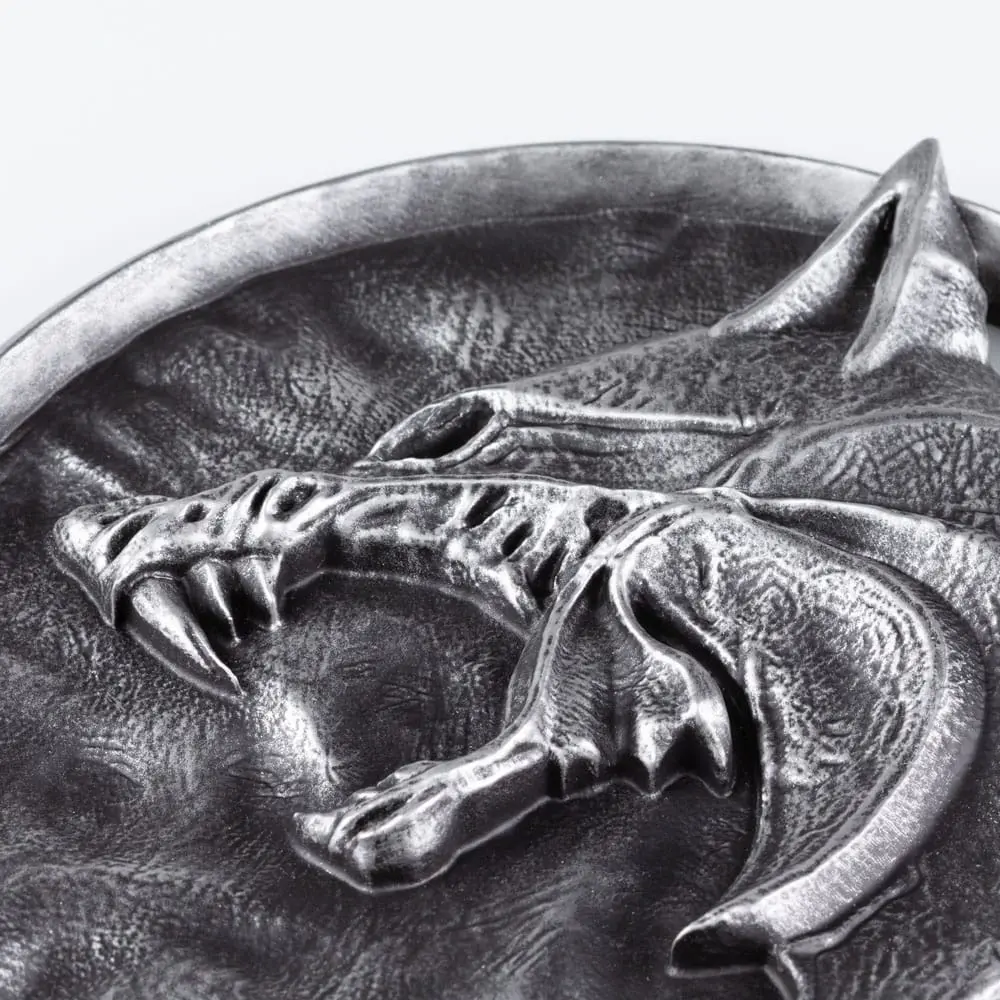 The Witcher Season 03 Replika nástenná plaketa Wolf Medallion produktová fotografia