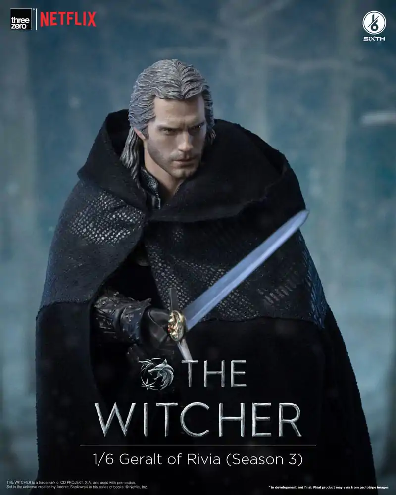 The Witcher Season 3 Akčná figúrka 1/6 Geralt of Rivia 31 cm produktová fotografia