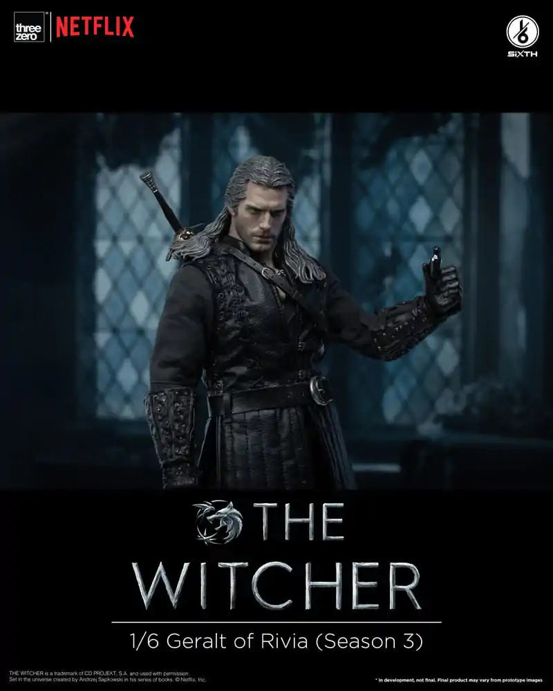 The Witcher Season 3 Akčná figúrka 1/6 Geralt of Rivia 31 cm produktová fotografia