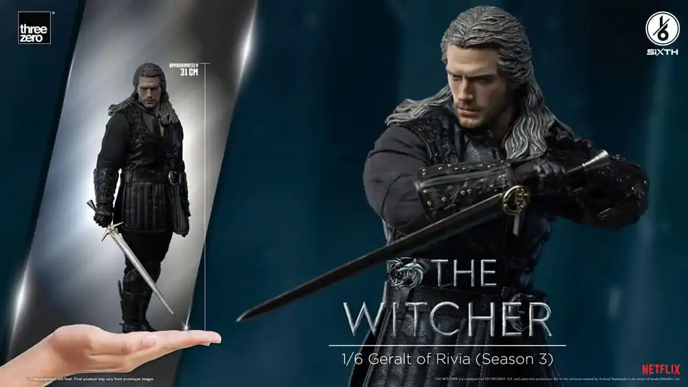 The Witcher Season 3 Akčná figúrka 1/6 Geralt of Rivia 31 cm produktová fotografia
