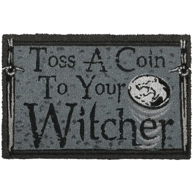 The Witcher Rohožka Toss a Coin 40 x 60 cm produktová fotografia