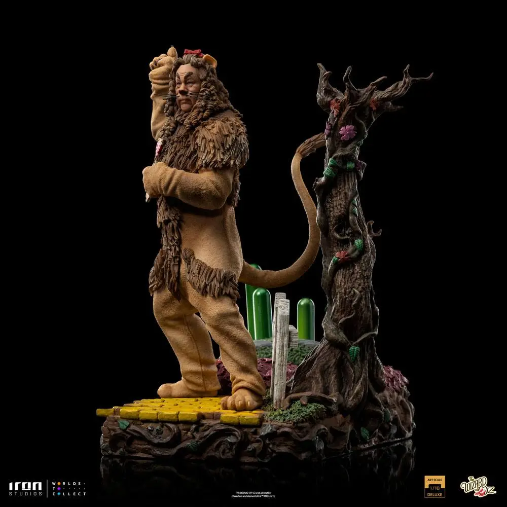 The Wizard of Oz Deluxe Art Scale Statue 1/10 Cowardly Lion 20 cm termékfotó