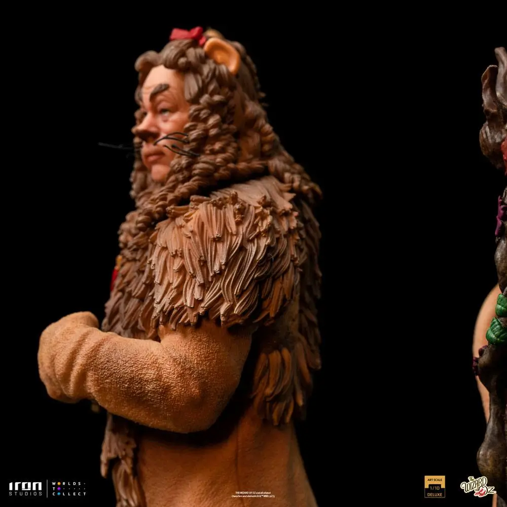 The Wizard of Oz Deluxe Art Scale Statue 1/10 Cowardly Lion 20 cm termékfotó