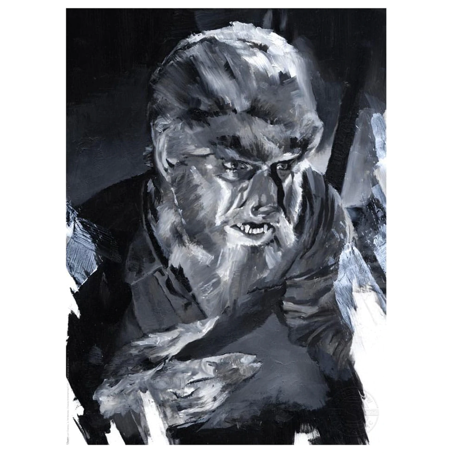 The Wolf Man Art Print The Wolf Man by Chris Valentine 41 x 31 cm - bez rámu produktová fotografia