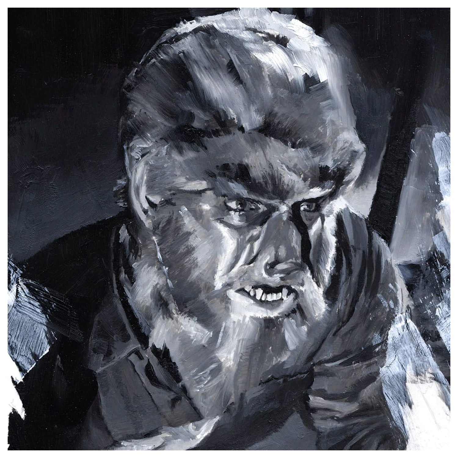 The Wolf Man Art Print The Wolf Man by Chris Valentine 41 x 31 cm - bez rámu produktová fotografia
