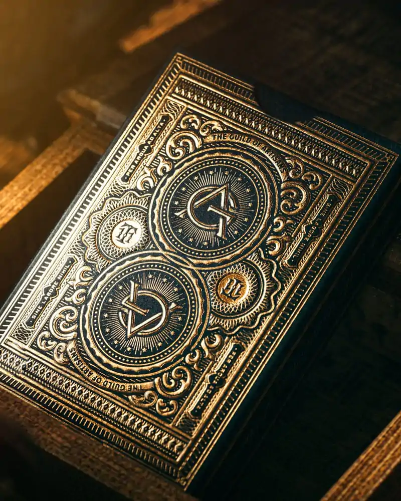 Theory Artisan Black balíček pokrových kariet produktová fotografia