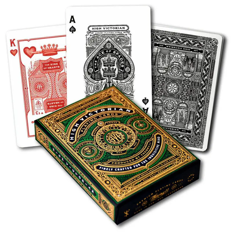 Theory High Victorian Green Poker balíček kariet produktová fotografia