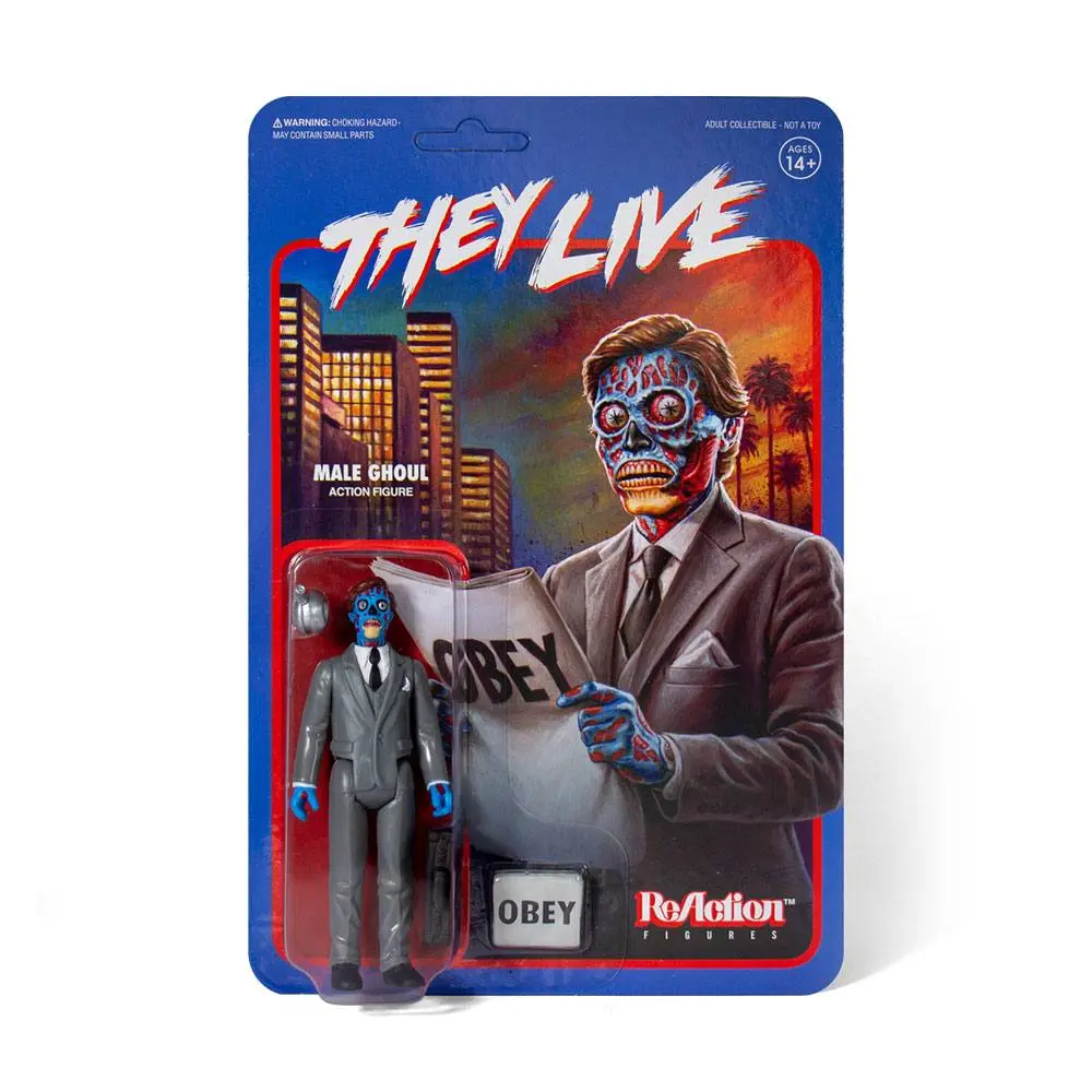 They Live ReAction Action Figurka Férfi Ghoul 10 cm termékfotó