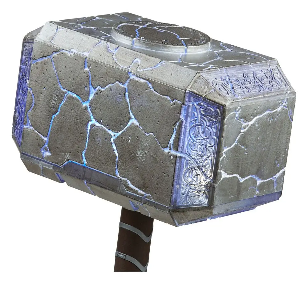 Thor: Love and Thunder Marvel Legends 1/1 Mighty Thor Mjolnir Premium Electronic Roleplay Hammer 49 cm termékfotó