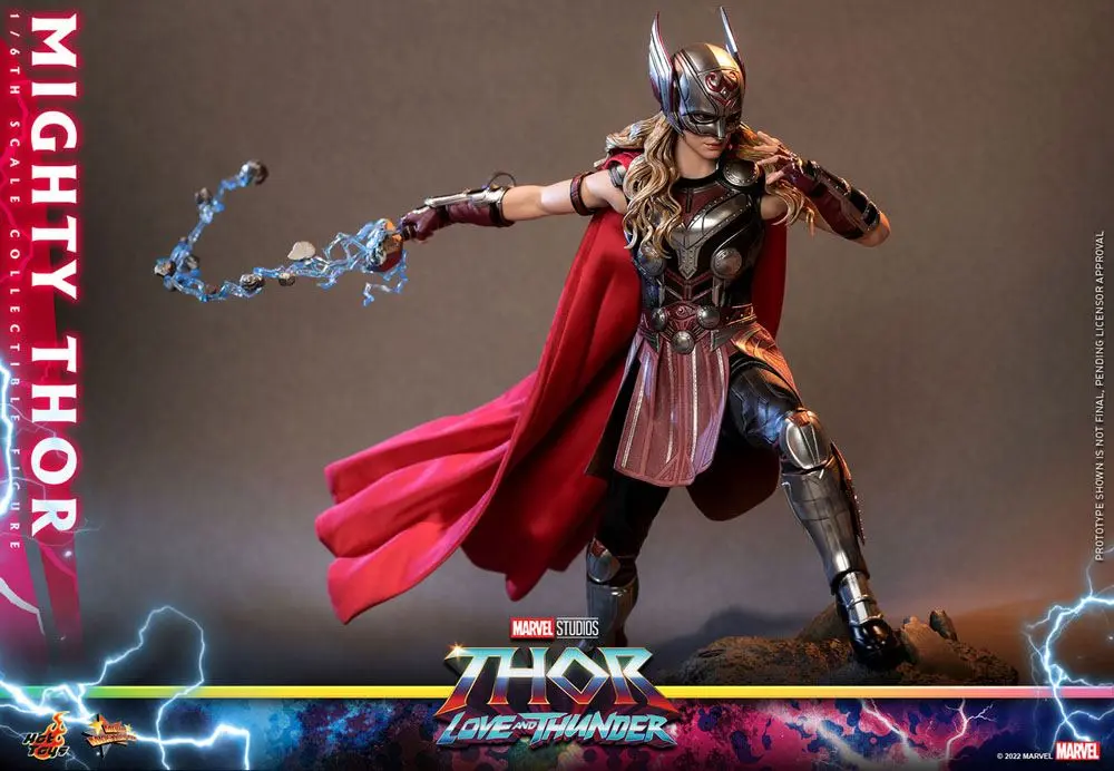 Thor: Love and Thunder Masterpiece akčná figúrka 1/6 Mighty Thor 29 cm produktová fotografia