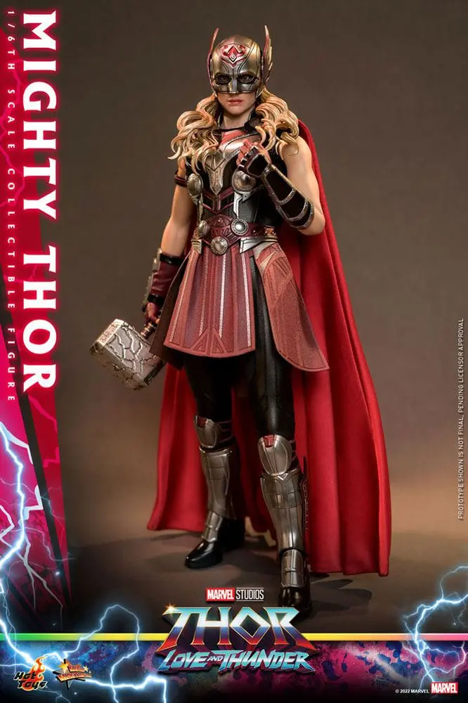 Thor: Love and Thunder Masterpiece akčná figúrka 1/6 Mighty Thor 29 cm produktová fotografia