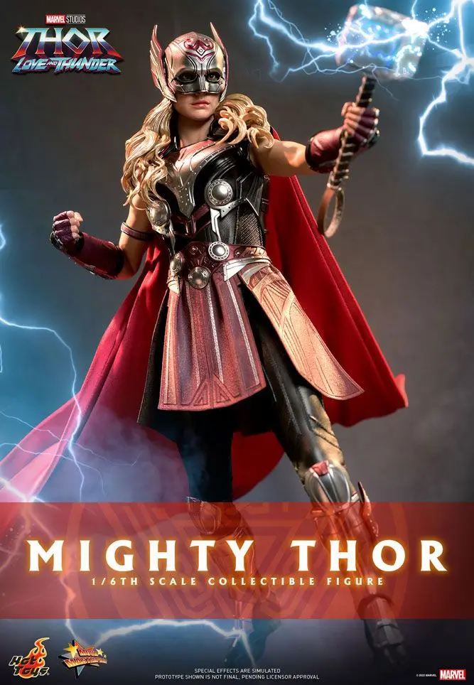 Thor: Love and Thunder Masterpiece akčná figúrka 1/6 Mighty Thor 29 cm produktová fotografia