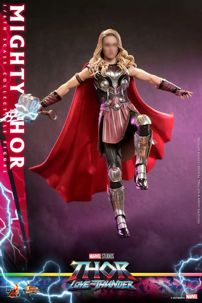 Thor: Love and Thunder Masterpiece akčná figúrka 1/6 Mighty Thor 29 cm produktová fotografia