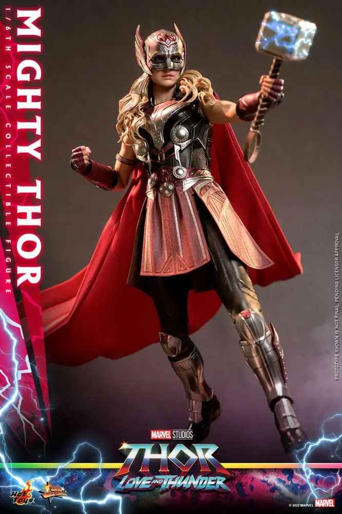 Thor: Love and Thunder Masterpiece akčná figúrka 1/6 Mighty Thor 29 cm produktová fotografia