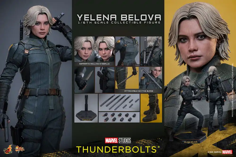 Thunderbolts Movie Masterpiece Akčná figúrka 1/6 Yelena Belova 28 cm produktová fotografia