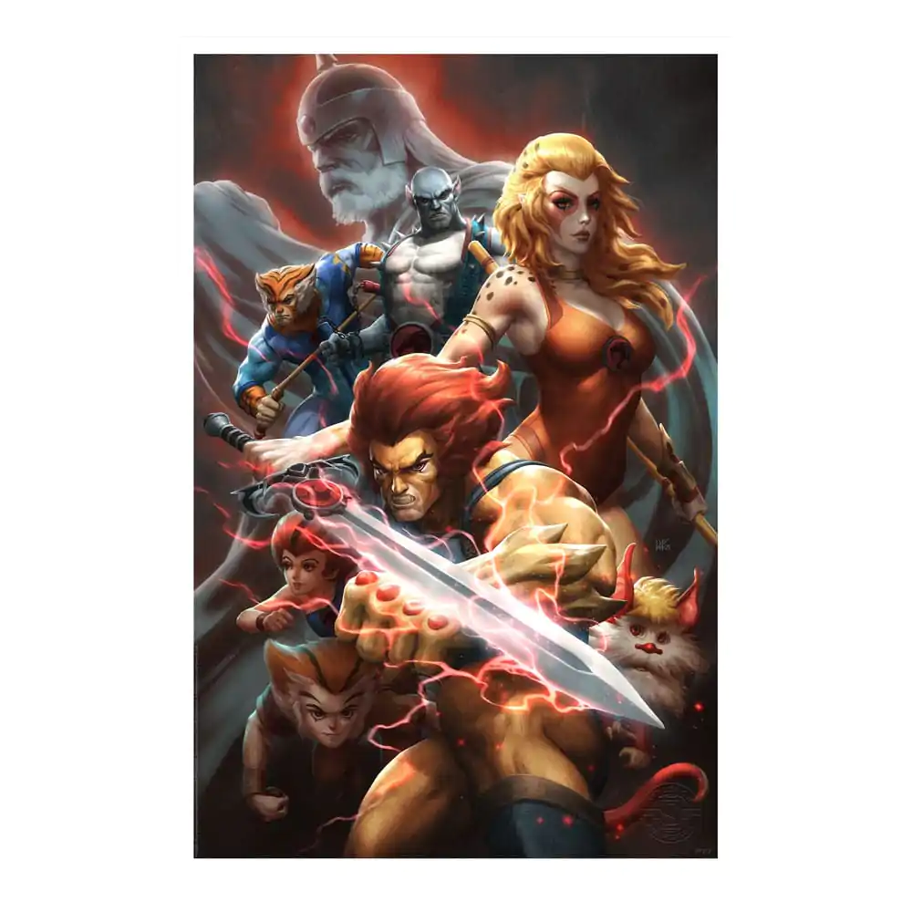 ThunderCats Art Print Thunder, Thunder, Thundercats! 41 x 61 cm - bez rámu produktová fotografia