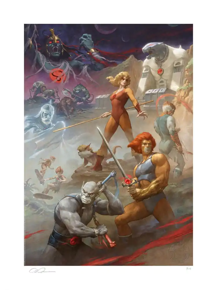 ThunderCats Art Print ThunderCats, Ho! 46 x 61 cm - nezarámovaný produktová fotografia