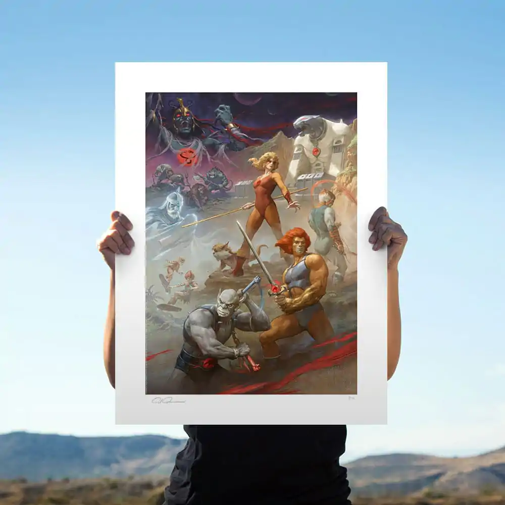 ThunderCats Art Print ThunderCats, Ho! 46 x 61 cm - nezarámovaný produktová fotografia