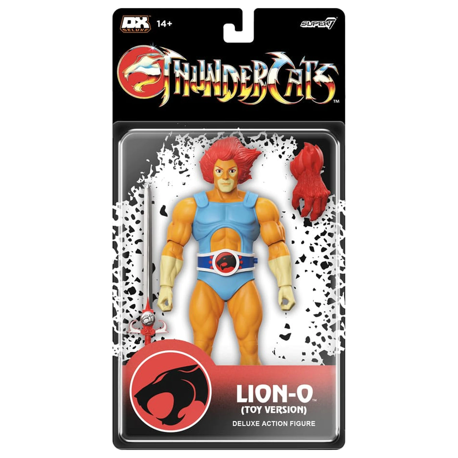 Thundercats Deluxe Akčná figúrka Wave 03 Lion-O (Toy Recolor) 18 cm produktová fotografia