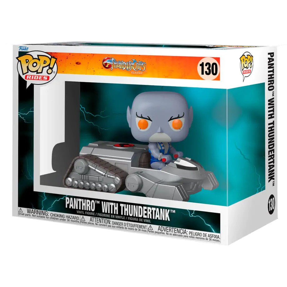 Thundercats Funko POP! Rides Vinylová figúrka Panthro s Thundertank 15 cm produktová fotografia