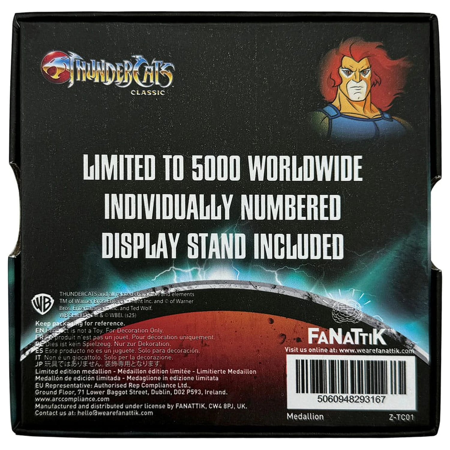 Thundercats Medailónik Logo limitovaná edícia produktová fotografia