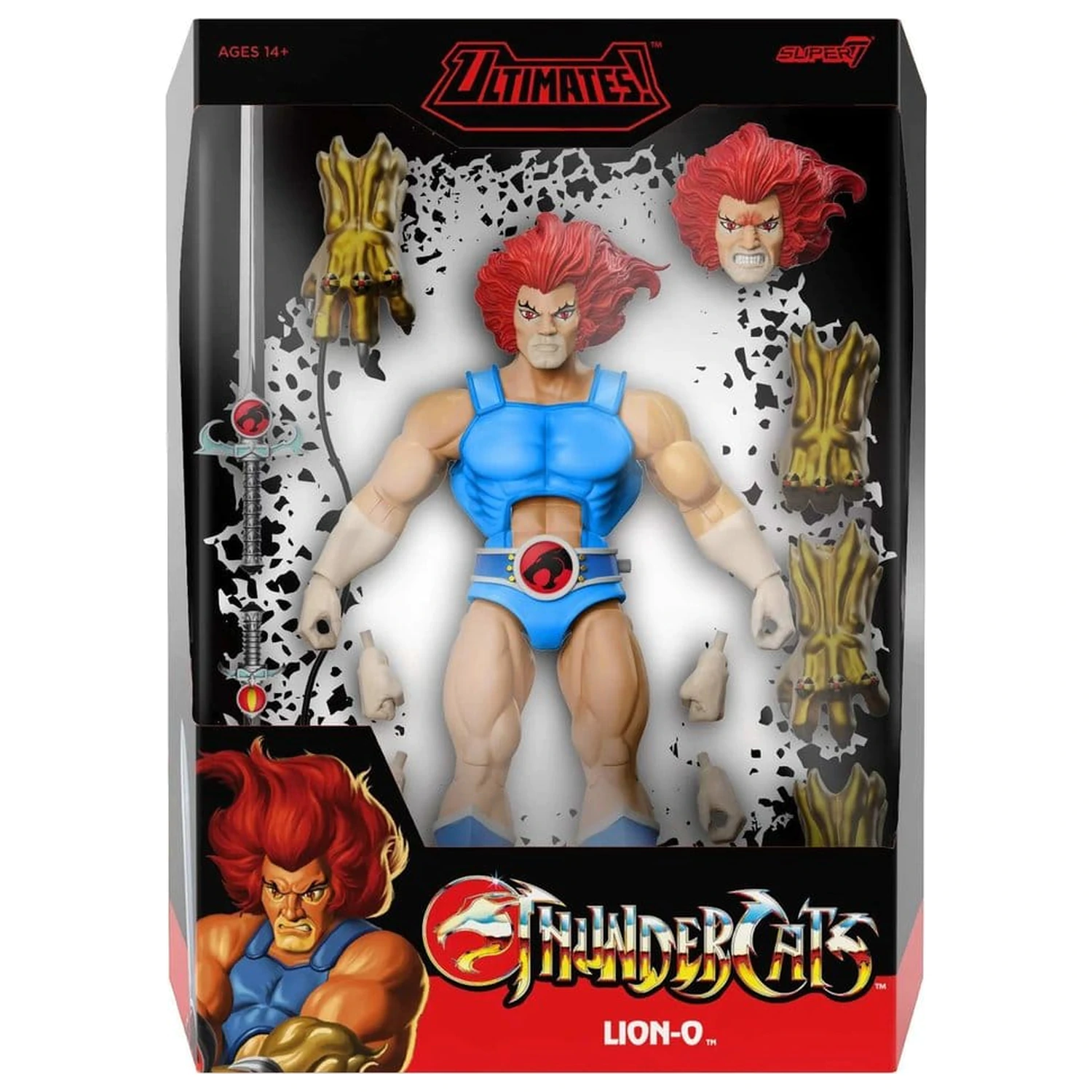ThunderCats Ultimates akčná figúrka Lion-O 10 cm produktová fotografia