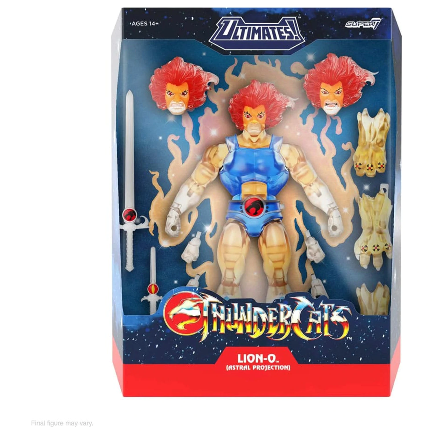 Thundercats Ultimates akčná figúrka Astral Projection Lion-O 18 cm produktová fotografia