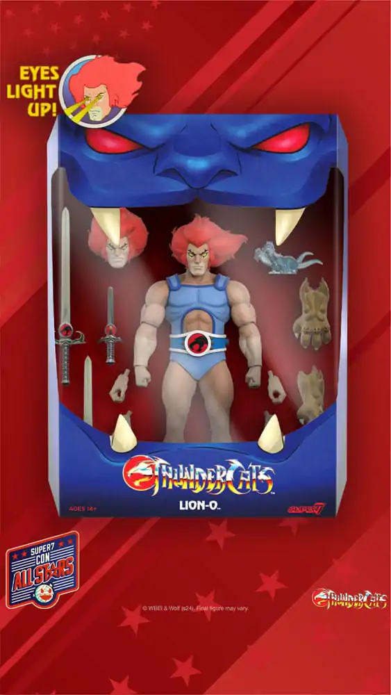 Thundercats Ultimates Akčná figúrka Lion-O (LED oči) 18 cm termékfotó