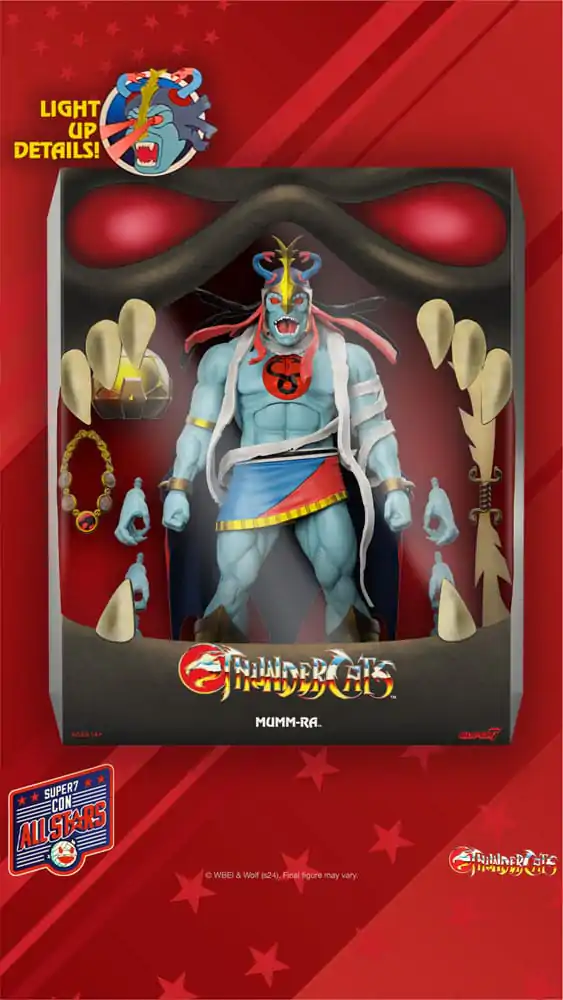 Thundercats Ultimates Akčná figúrka Mumm-Ra (LED Oči) 18 cm termékfotó