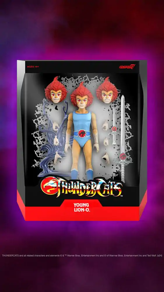 Thundercats Ultimates akčná figúrka Young Lion-O 18 cm produktová fotografia