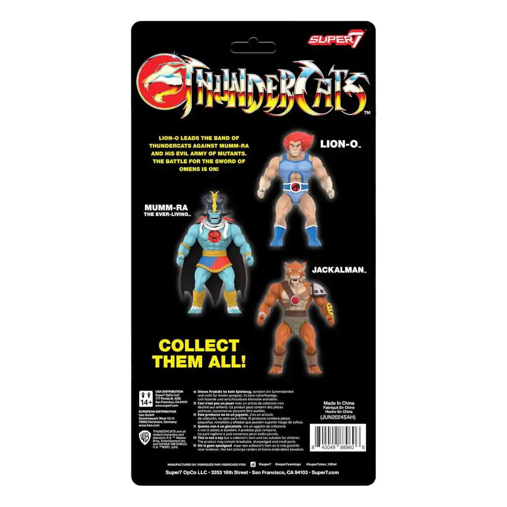 Thundercats Vintage Collection Akčná figúrka Wave 1 Jackalman 14 cm produktová fotografia