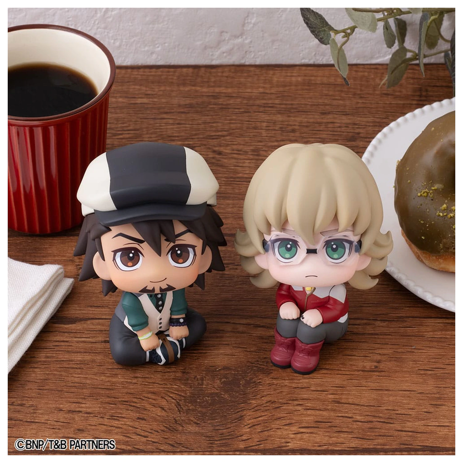 Tiger & Bunny Look Up PVC Sošky Kaburagi T Kotetsu & Barnaby Brooks Jr. Set (s darčekom) 11 cm produktová fotografia