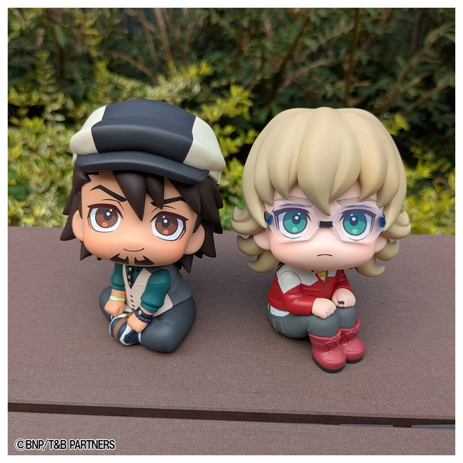 Tiger & Bunny Look Up PVC Sošky Kaburagi T Kotetsu & Barnaby Brooks Jr. Set (s darčekom) 11 cm produktová fotografia