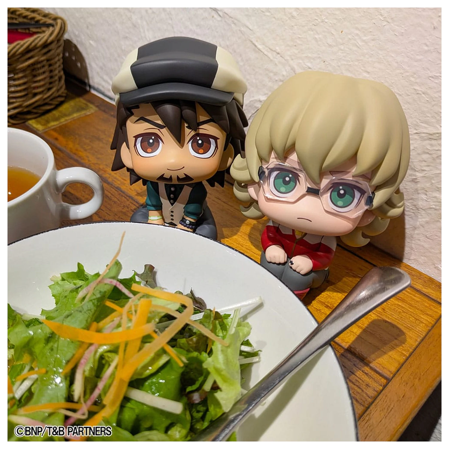 Tiger & Bunny Look Up PVC Sošky Kaburagi T Kotetsu & Barnaby Brooks Jr. Set (s darčekom) 11 cm produktová fotografia