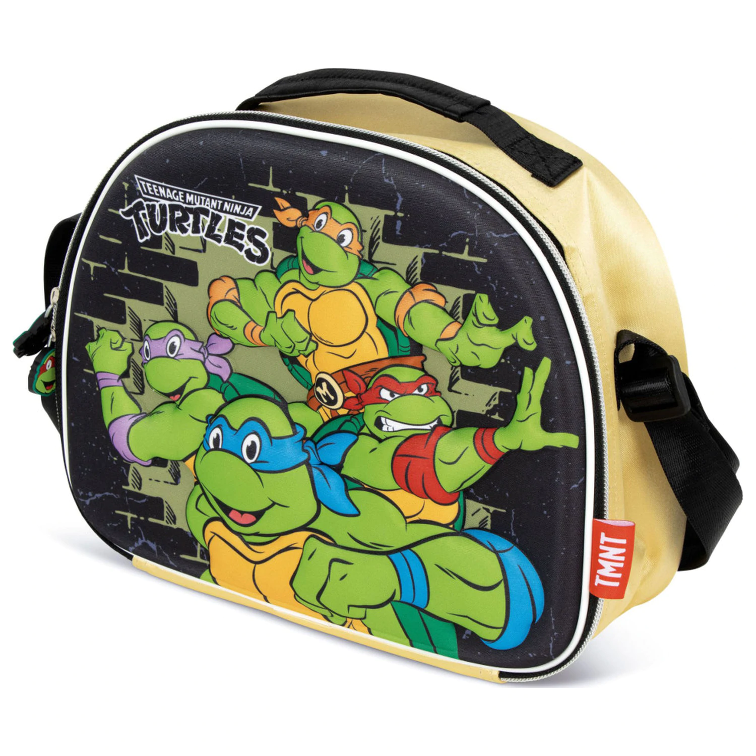 Teenage Mutant Ninja Turtles Power 3D termo taška na obed 26 cm produktová fotografia