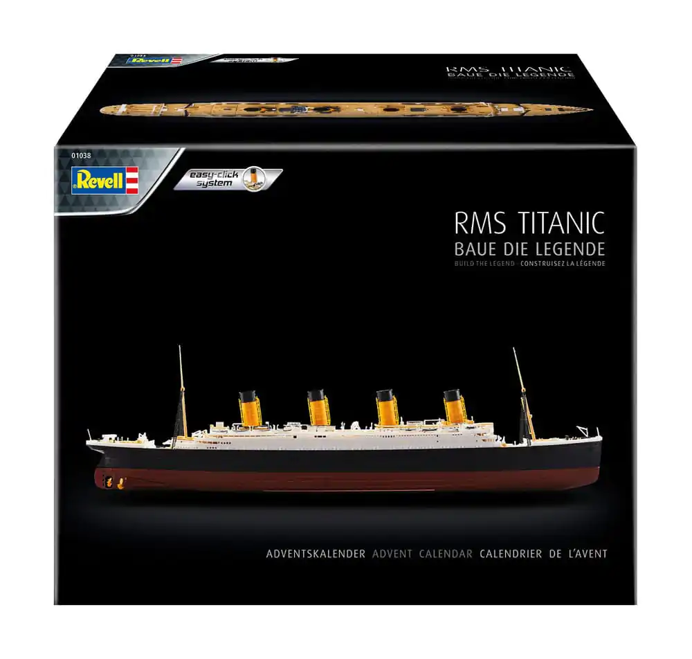 Titanicov adventný kalendár RMS Titanic stavebnica s modelom v mierke 1/600 termékfotó