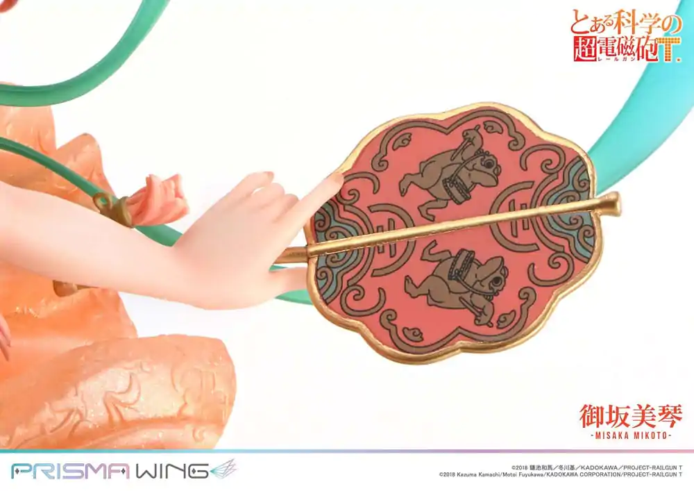 To Aru Kagaku no Railgun Prisma Wing PVC Socha 1/7 Misaka Mikoto Bonus Version 22 cm produktová fotografia