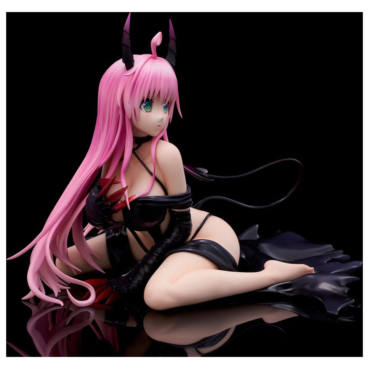 To Love-Ru Darkness Socha PVC 1/6 Lala Satalin Deviluke Darkness Ver. Renewal Package Edition 15 cm produktová fotografia