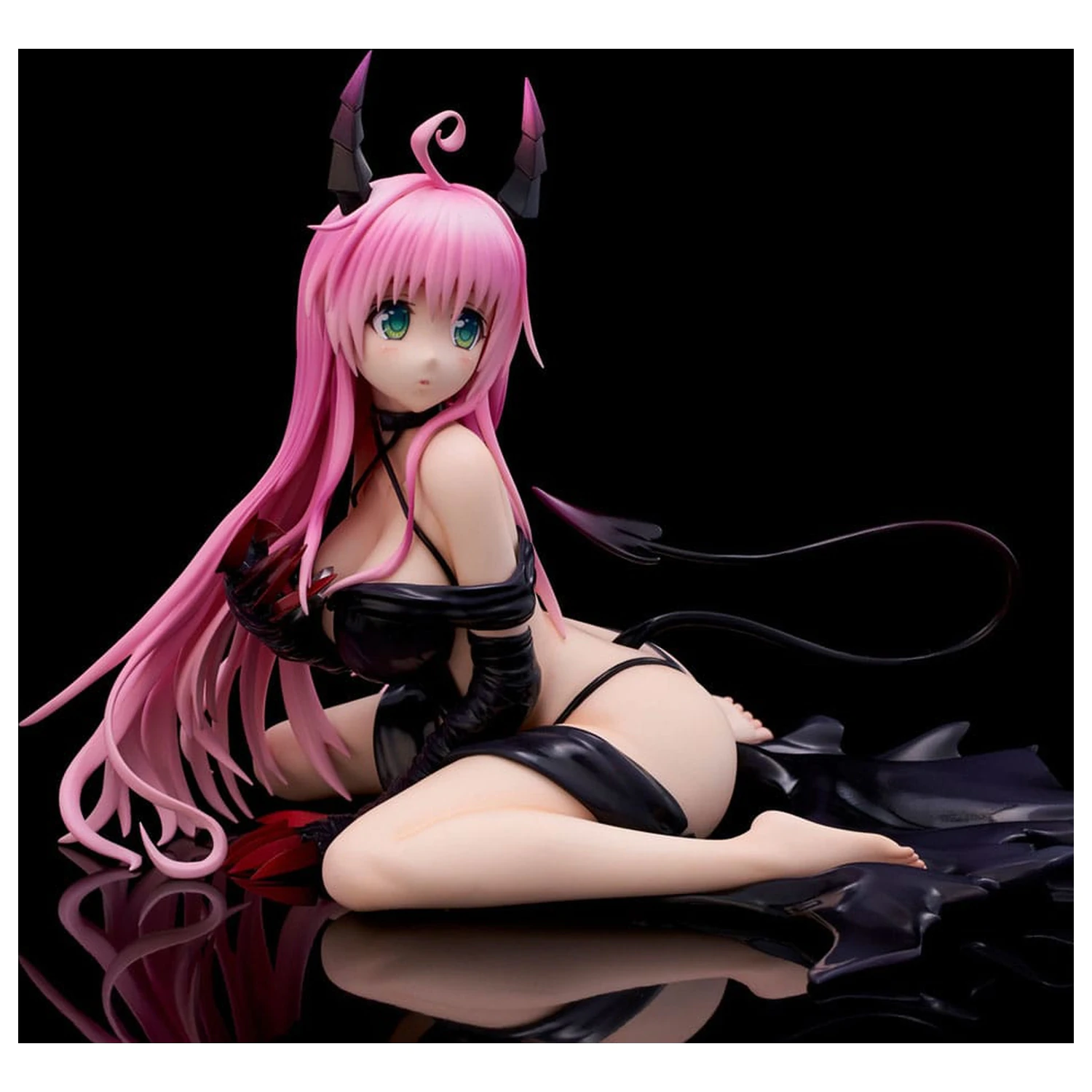 To Love-Ru Darkness Socha PVC 1/6 Lala Satalin Deviluke Darkness Ver. Renewal Package Edition 15 cm produktová fotografia