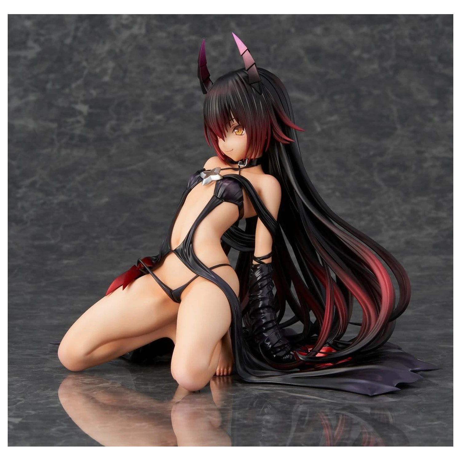 To Love-Ru Darkness PVC socha 1/6 Nemesis Darkness Version (Renewel Package Edition) 16 cm produktová fotografia