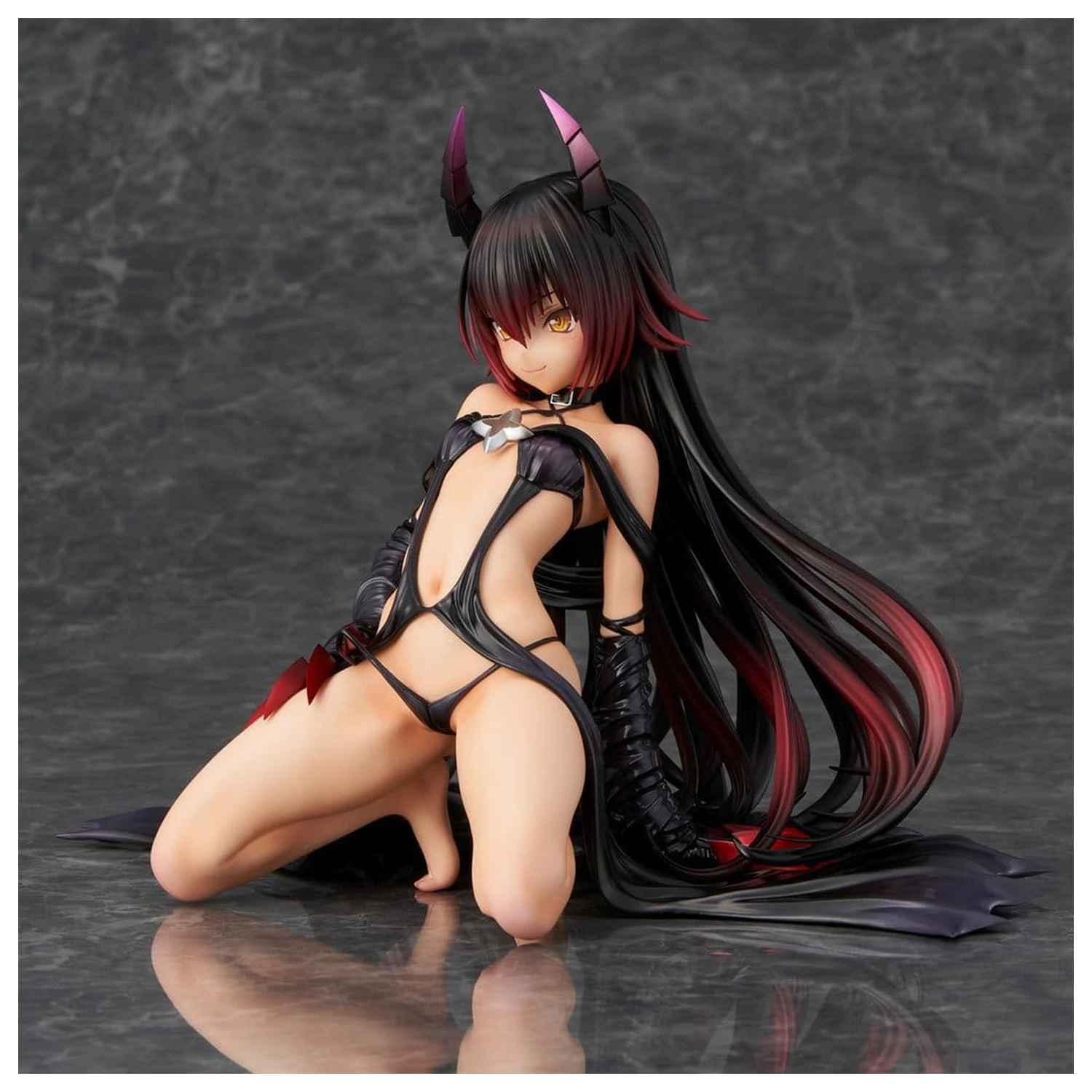 To Love-Ru Darkness PVC socha 1/6 Nemesis Darkness Version (Renewel Package Edition) 16 cm produktová fotografia
