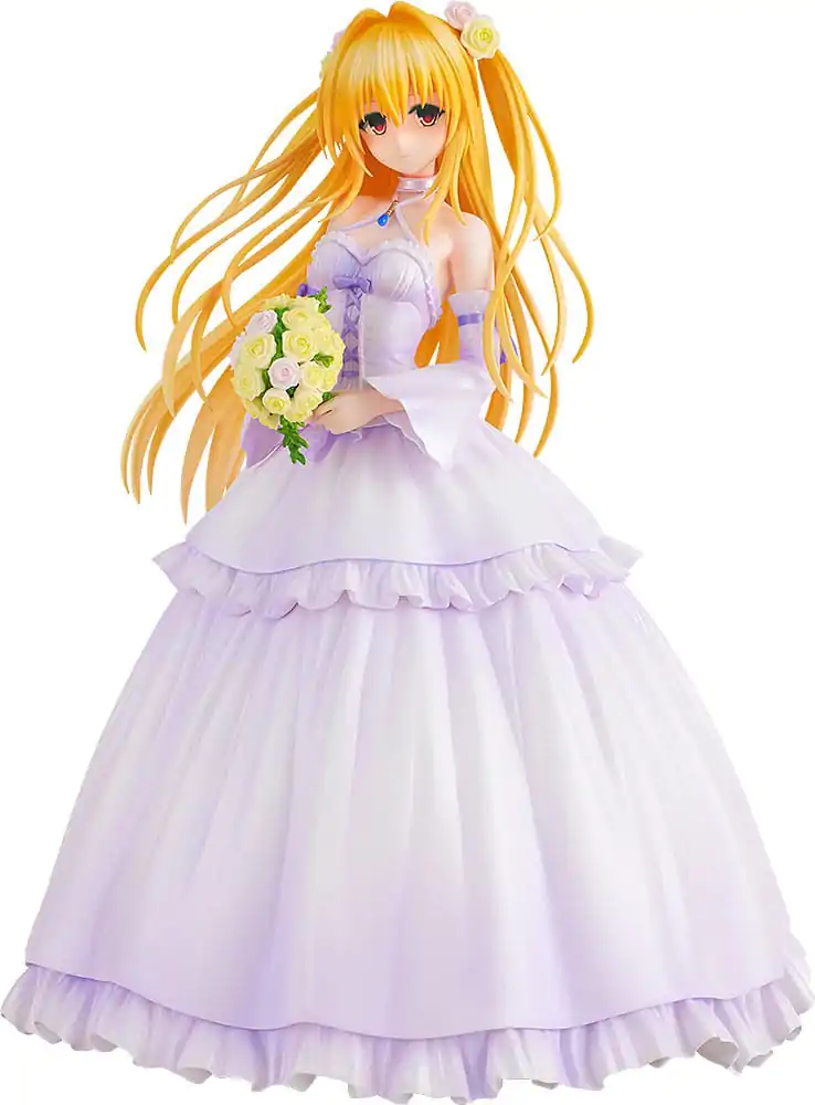 To Love-Ru Darkness PVC soška 1/7 Golden Darkness Wedding Dress Ver. 23 cm termékfotó