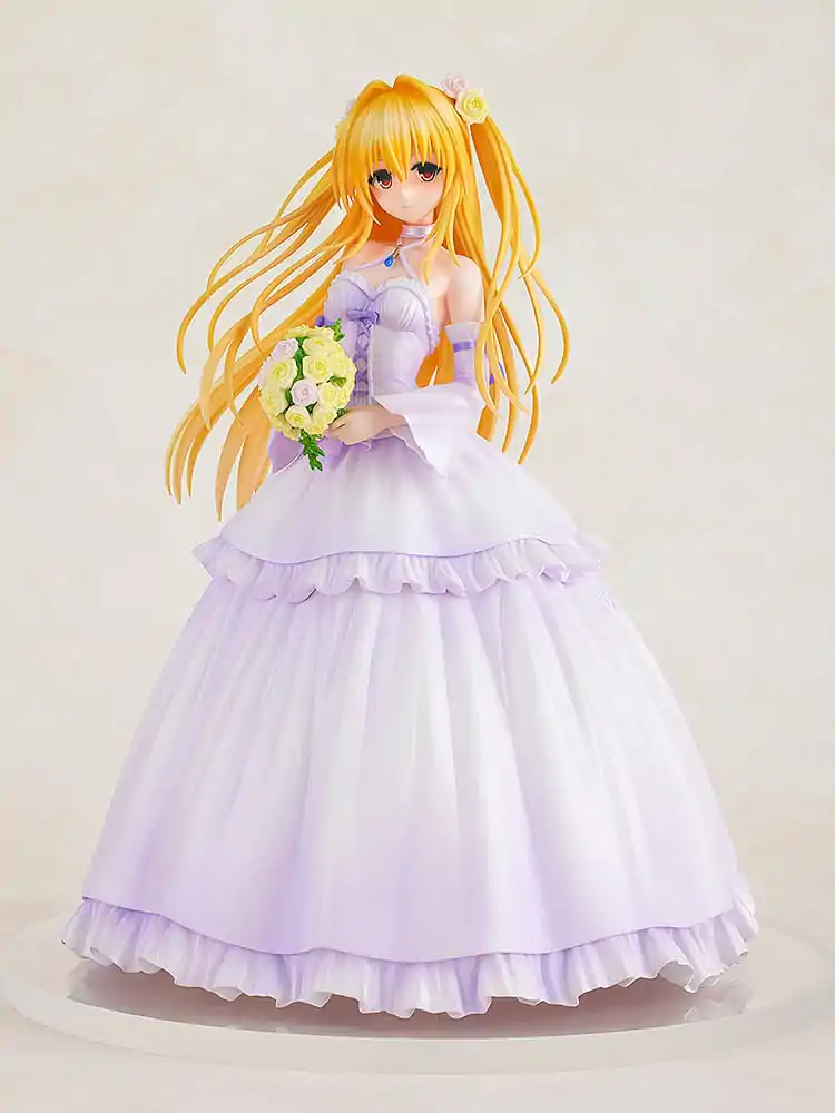 To Love-Ru Darkness PVC soška 1/7 Golden Darkness Wedding Dress Ver. 23 cm termékfotó