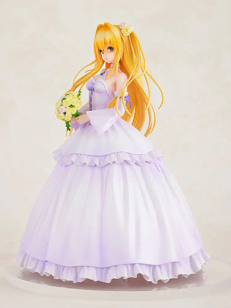 To Love-Ru Darkness PVC soška 1/7 Golden Darkness Wedding Dress Ver. 23 cm termékfotó